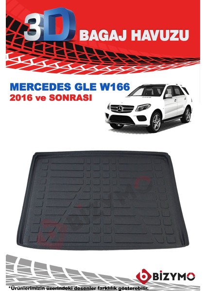 Mercedes Gle W166 2016 Ve Sonrası Bagaj Havuzu