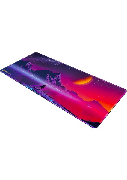 Mouse Pad Büyük Boy Renkli Gaming Oyuncu Xl 70x30 cm SunnyNight Mor