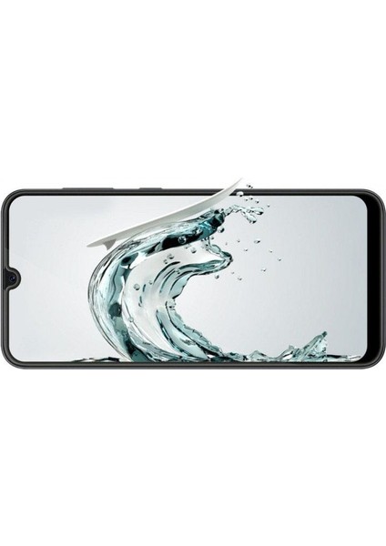 Samsung Galaxy A70 Tam Kaplayan 6d Nano Kırılmaz Cam Ekran Koruyucu Plastik ve Cam Karışımı fiyatları
