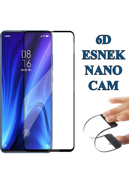 Redmi K20 Pro (Mi 9t) 6d Full Nano Kırılmaz Cam Ekran Koruyucu Plastik ve Cam Karışımı