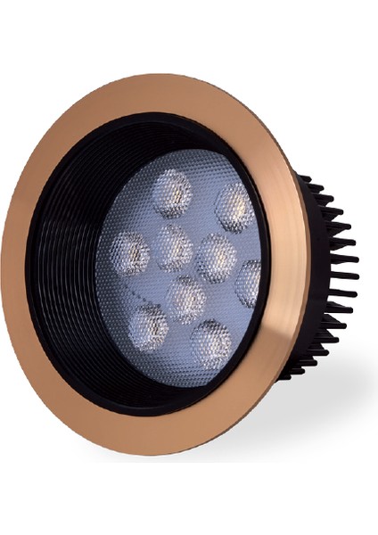 9X1W 3000K 765LM Sıva Altı LED Armatür-Sarı Işık