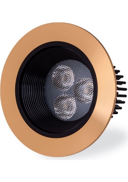 3X1W 3000K 255LM Sıva Altı LED Armatür Sarı Işık
