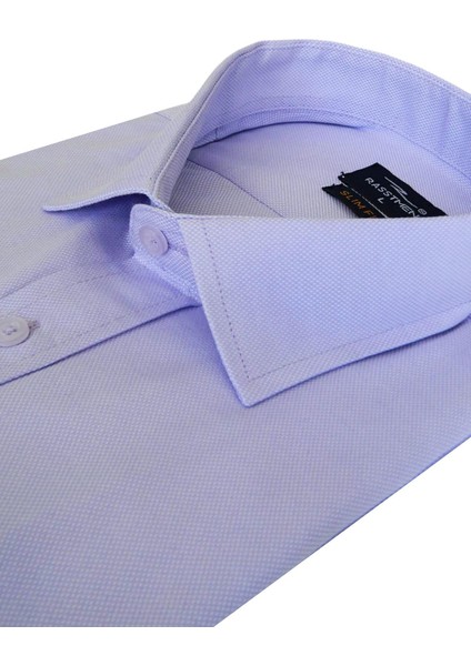 Erkek Gömlek Uzun Kol Silim Fit Armürlü BGL-ST01462