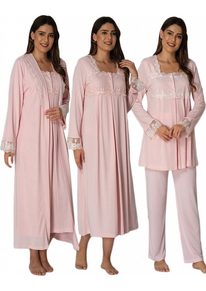 Effort Pembe 4 Lü Lohusa Set 2405