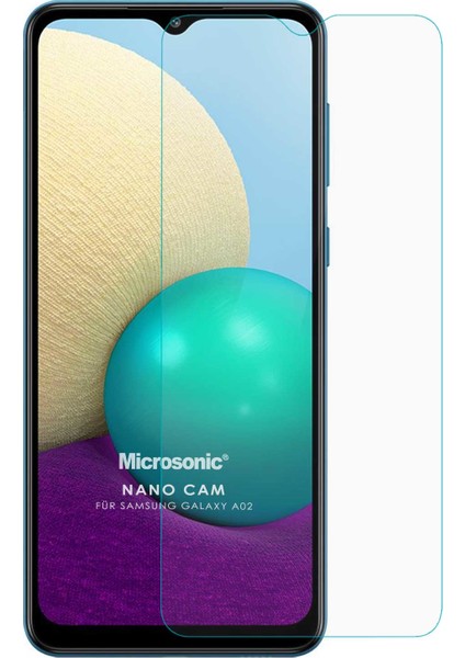 Samsung Galaxy A02 Nano Glass Cam Ekran Koruyucu