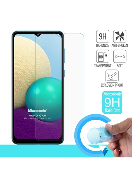 Samsung Galaxy A02 Nano Glass Cam Ekran Koruyucu fiyatları