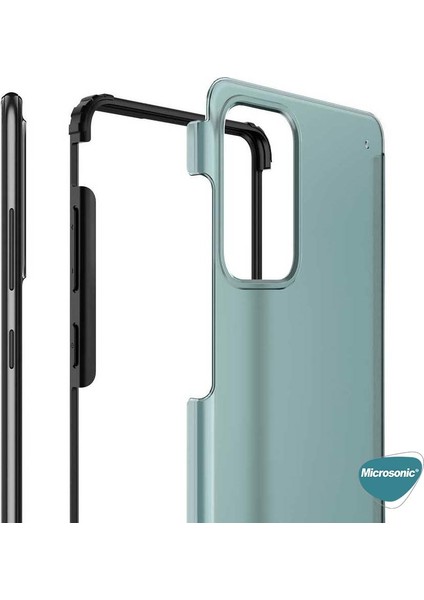 Samsung Galaxy A52 Kılıf Frosted Frame Kırmızı