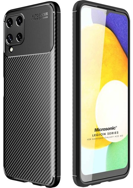 Samsung Galaxy A22 4g Kılıf Legion Series Siyah