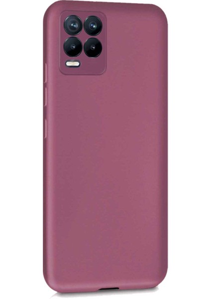 Matte Silicone Realme 8 Kılıf Mor fiyatları