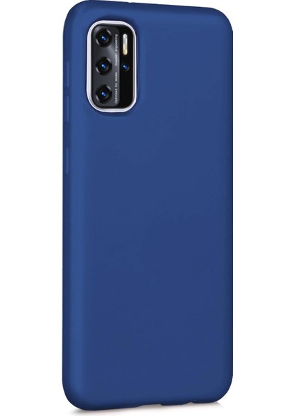 Matte Silicone Reeder P13 Blue 2021 Kılıf Lacivert