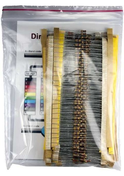 1/4 W Direnç Kiti (500 Adet)