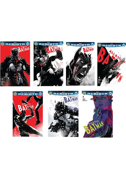 All-Star Batman Rebirth Set 1-7 (Çizgi Roman)