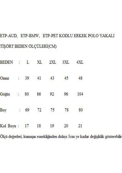 Erkek Polo Yakalı Siyah Audi Baskılı Kısa Kollu Tişört Etp-Aud indirimleri