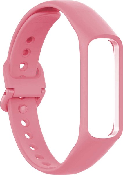 Samsung Galaxy Fit 2 Silikon Kordon Pembe