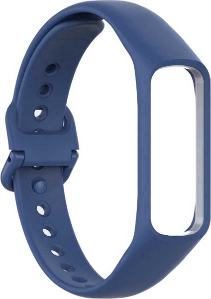 Samsung Galaxy Fit 2 Silikon Kordon Lacivert