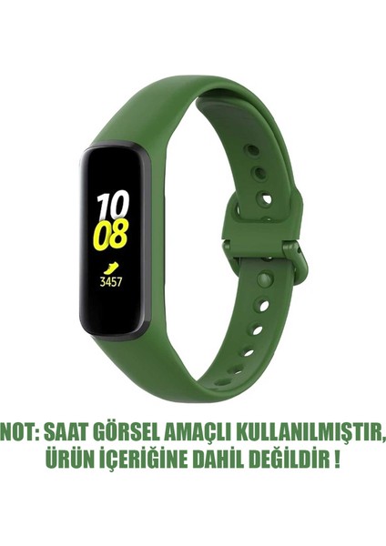 Samsung Galaxy Fit 2 Silikon Kordon Koyu Yeşil fiyatları