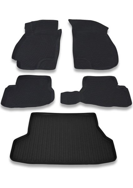 Hyundai Accent Admire 2001-2006 Paspas ve Bagaj Havuzu Seti