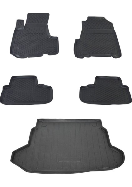Honda Crv Suv 2002-2006 Havuzlu Paspas ve Bagaj Seti Bizymo