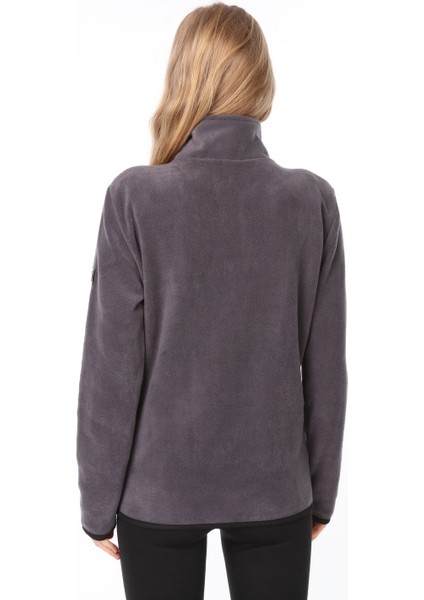 Ghassy Co Kadın Yarım Fermuarlı Sweatshirt
