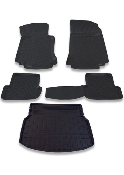 Mercedes C Serisi W204 Sedan Rampalı 2007-2013 Paspas ve Bagaj Havuzu Seti