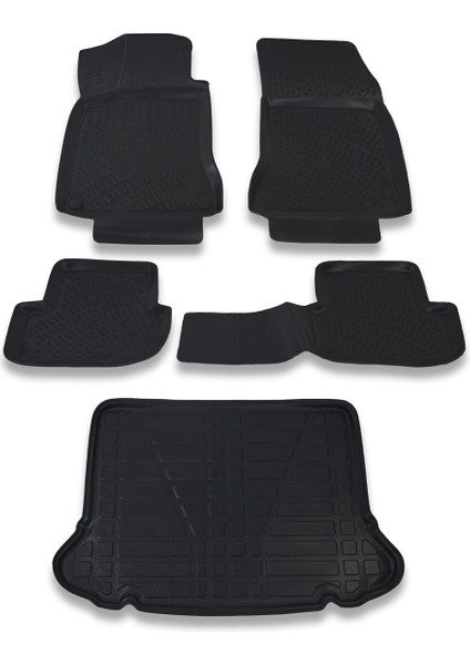 Mercedes A Serisi 2018 ve Sonrası Paspas ve Bagaj Havuzu Seti