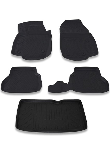 Ford B-Max 2012 ve Sonrası Paspas ve Bagaj Havuzu Seti