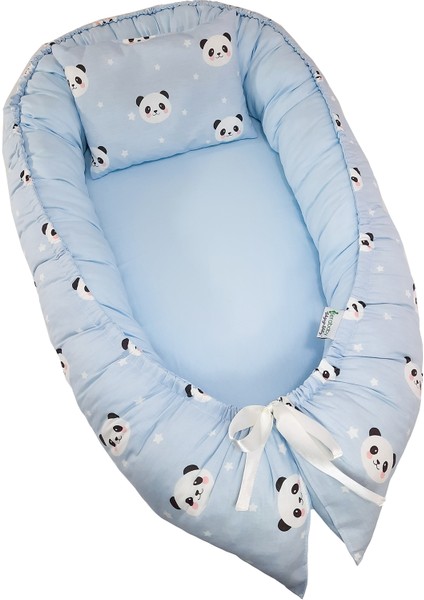 Bera Baby Berababy Maxi Mavi Panda Babynest Bebek Yuvası