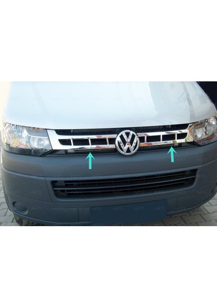 Vw T5 Caravelle Krom Ön Panjur 2 Prç. 2010-2015 P. Çelik