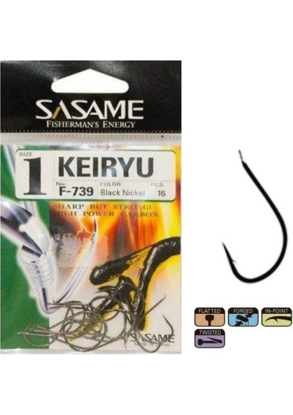 Keiryu F-739 Serisi Olta Iğnesi