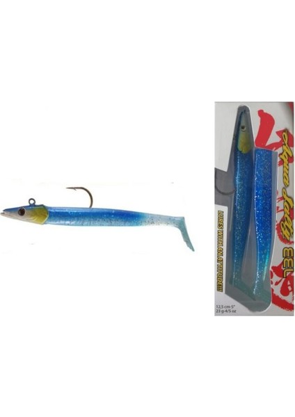 Eel 23 Gr-2+1 Silikon – Blue Silver