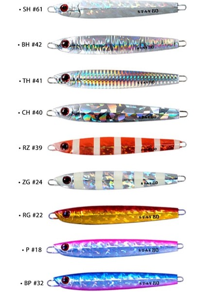 Jig Stay Serisi 60GR Metal Yem