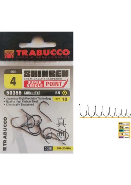 Shinken Hooks Cut Chinu Eye Iğne ( 50355 )