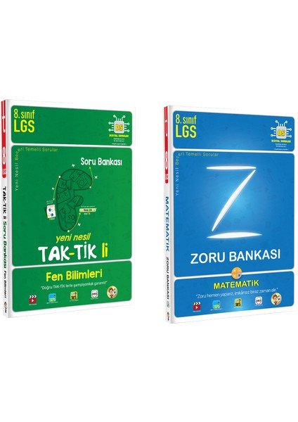8. Sınıf Fen Bilimleri Taktikli Soru Bankası - 8. Sınıf Matematik Zoru Bankası