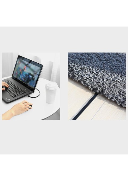 Cat6 Flat Pure Copper Metal Konnektör UTP Ethernet Kablosu 2 Metre indirimleri