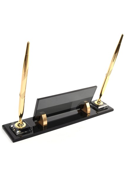 İsme Özel Sublimasyon Baskılı Füme Kristal Masaüstü İsimlik