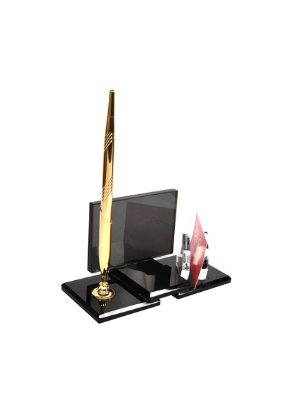 İsme Özel Venedik Kartlı Masaüstü Kristal İsimlik