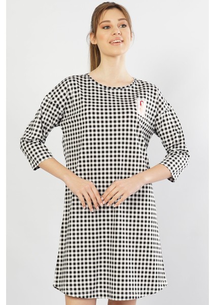 Pamuklu Düşük Omuzlu Fakir Kol Gecelik fiyatları