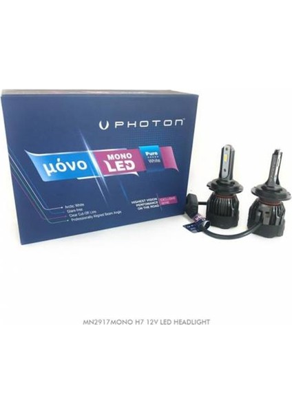 Vw Yeni Polo 7 LED Kısa Far Ampulü Photon Mono H7