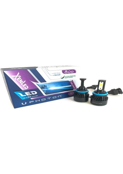 Duo H16 LED Xenon Oto Ampulü SUN410 Şimşek Etkili Xenon LED