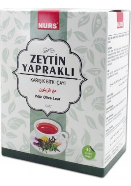 Lokman Hekim Zeytin Yapraklı Karışık Bitki Çayı 42'li Süzen Poşet