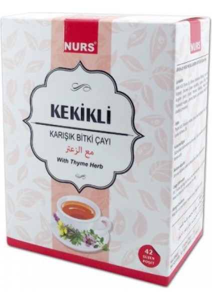 Lokman Hekim Kekikli Bitki Çayı 42'li Süzen Poşet