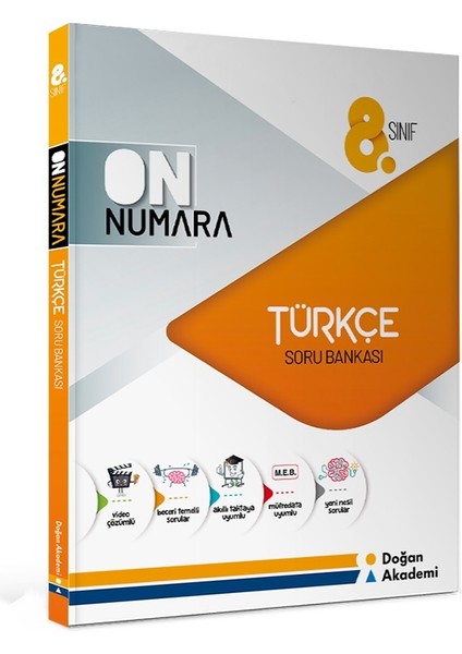 Yayınları 8. Sınıf On Numara Türkçe Soru Bankası