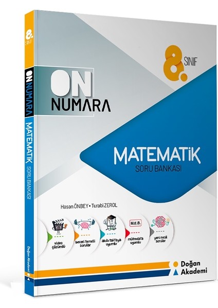 Yayınları 8. Sınıf On Numara Matematik Soru Bankası