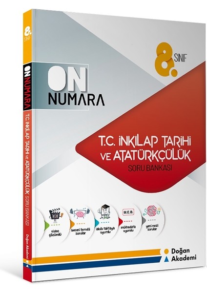 Yayınları 8. Sınıf On Numara Inkılap Tarihi ve Atat