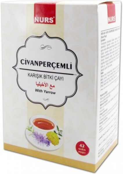 Lokman Hekim Civanperçemli Bitki Çayı 42'li Süzen Poşet