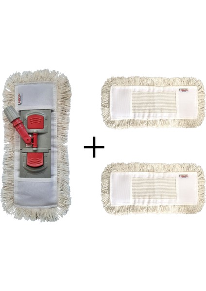 Nemli Mop Extra Takımı 40 cm + 2 'li Mop