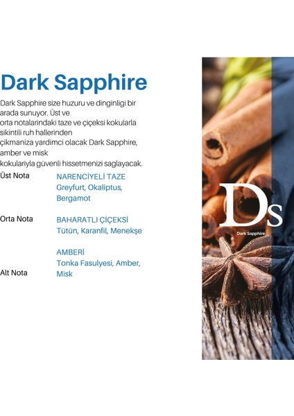 Dark Sapphire - A1 Koku Kartuşu 220 Ml.