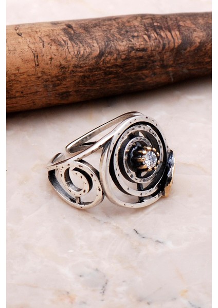 Sarma Elişi Tasarım Gümüş Yüzük modelleri