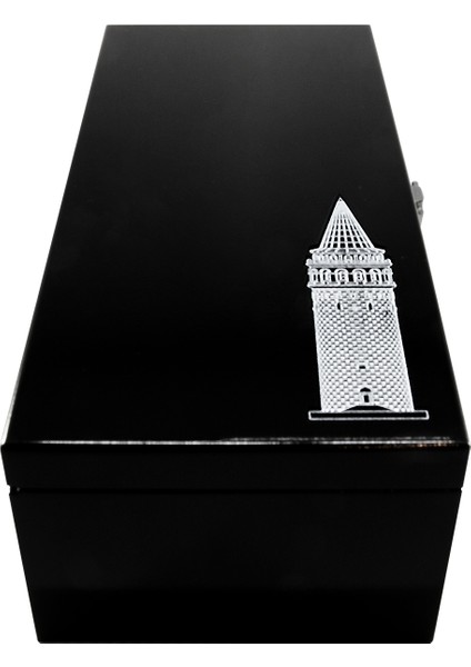 Galata Kulesi Metal Biblo Özel Seri - Antik Bronz fırsatları