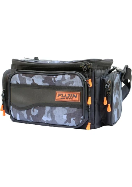 Black Camo Helper Bag - Balıkçı Çantası